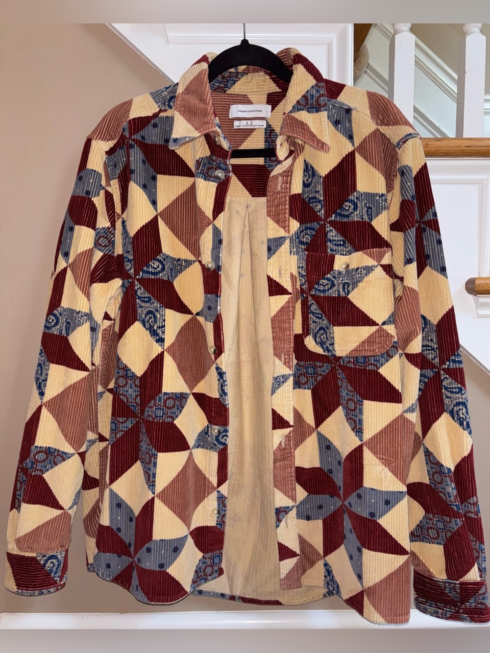 Urban Outfitters Men’s Retro Shacket size Small